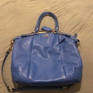Blue Coach Purse